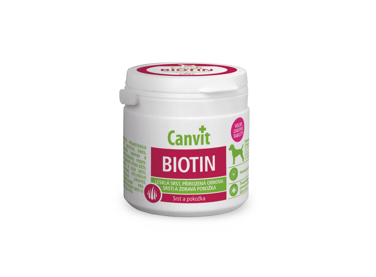Canvit Biotin pro psy ochucené