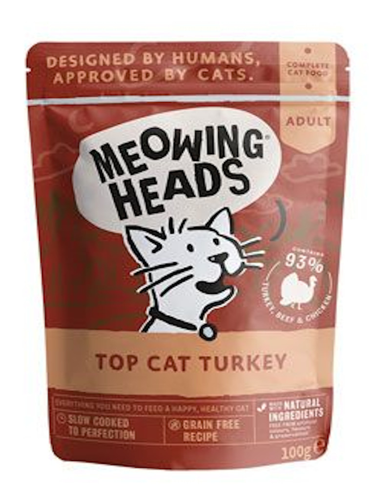 MEOWING HEADS Top Cat Turkey kapsička