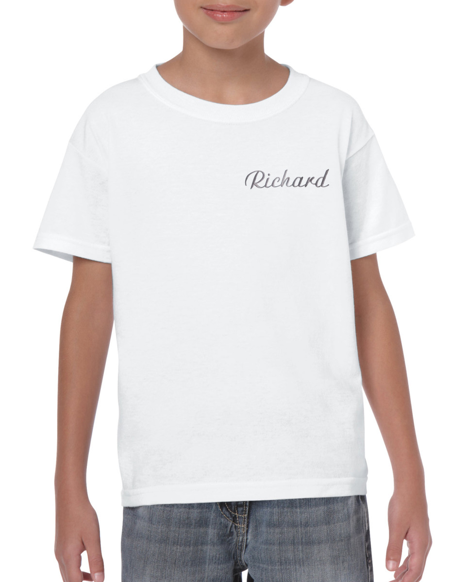 Detské bavlnené tričko personalizované