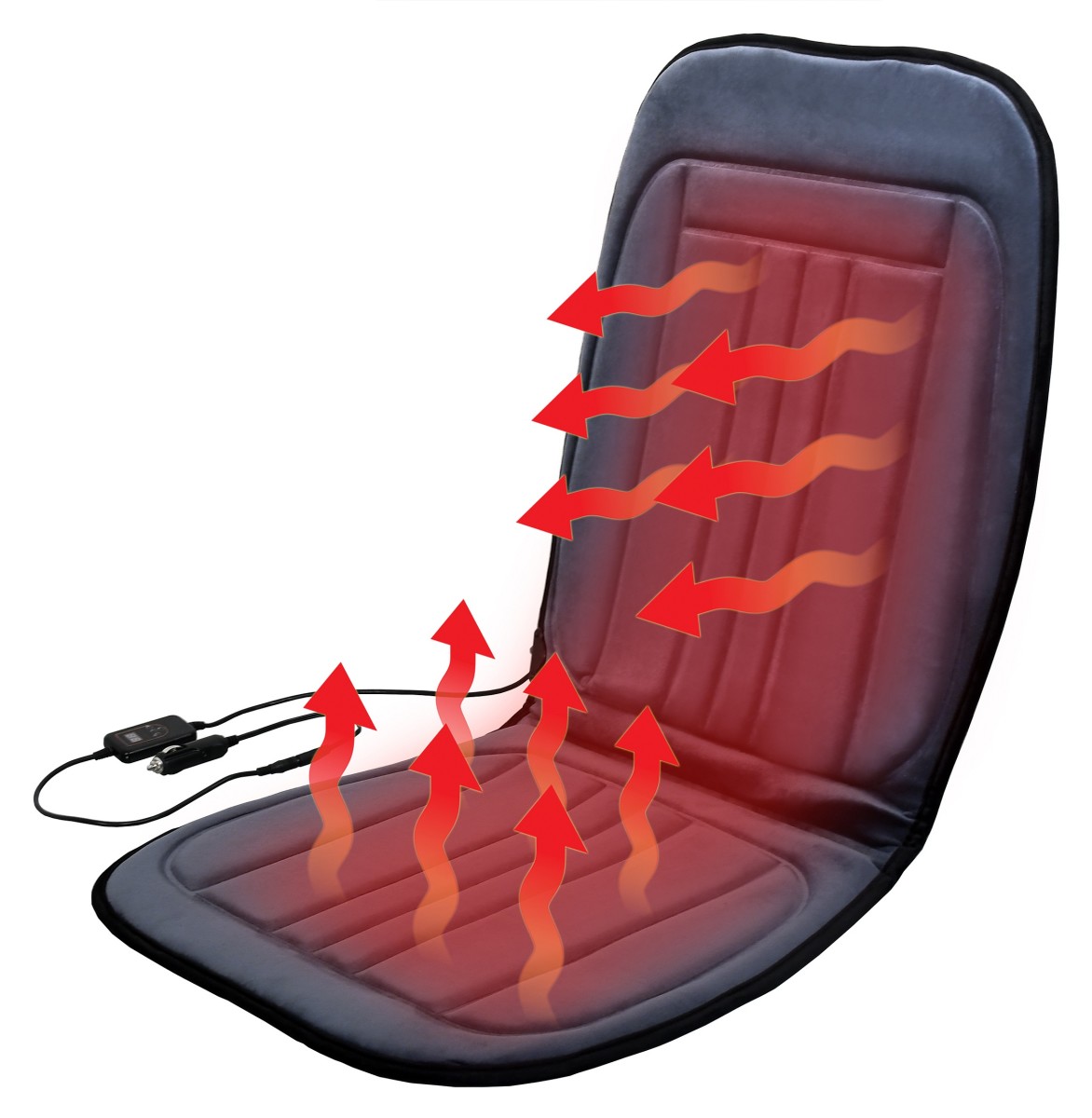 Vyhřívaný potah sedadla s termostatem 12 V
