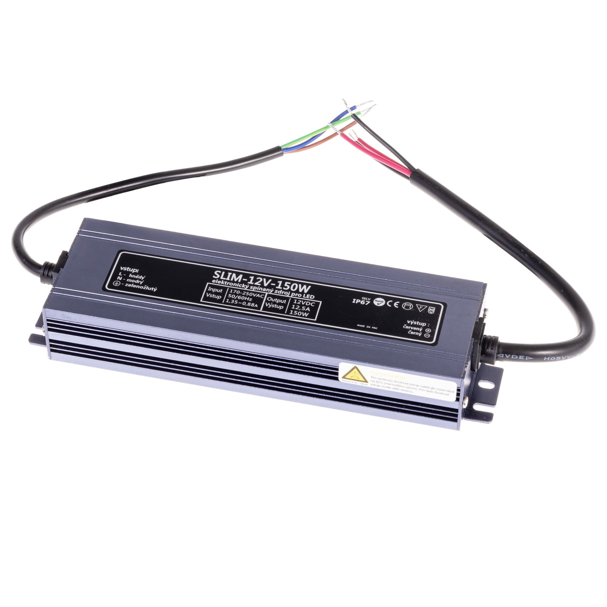 Levně LED zdroj 12V 150W SLIM-12V-150W