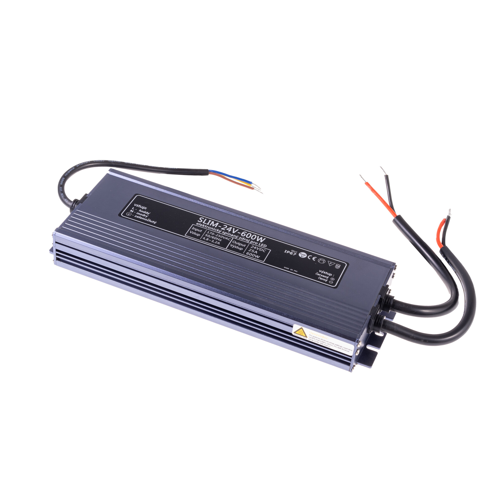 Levně LED zdroj 24V 600W SLIM-24V-600W