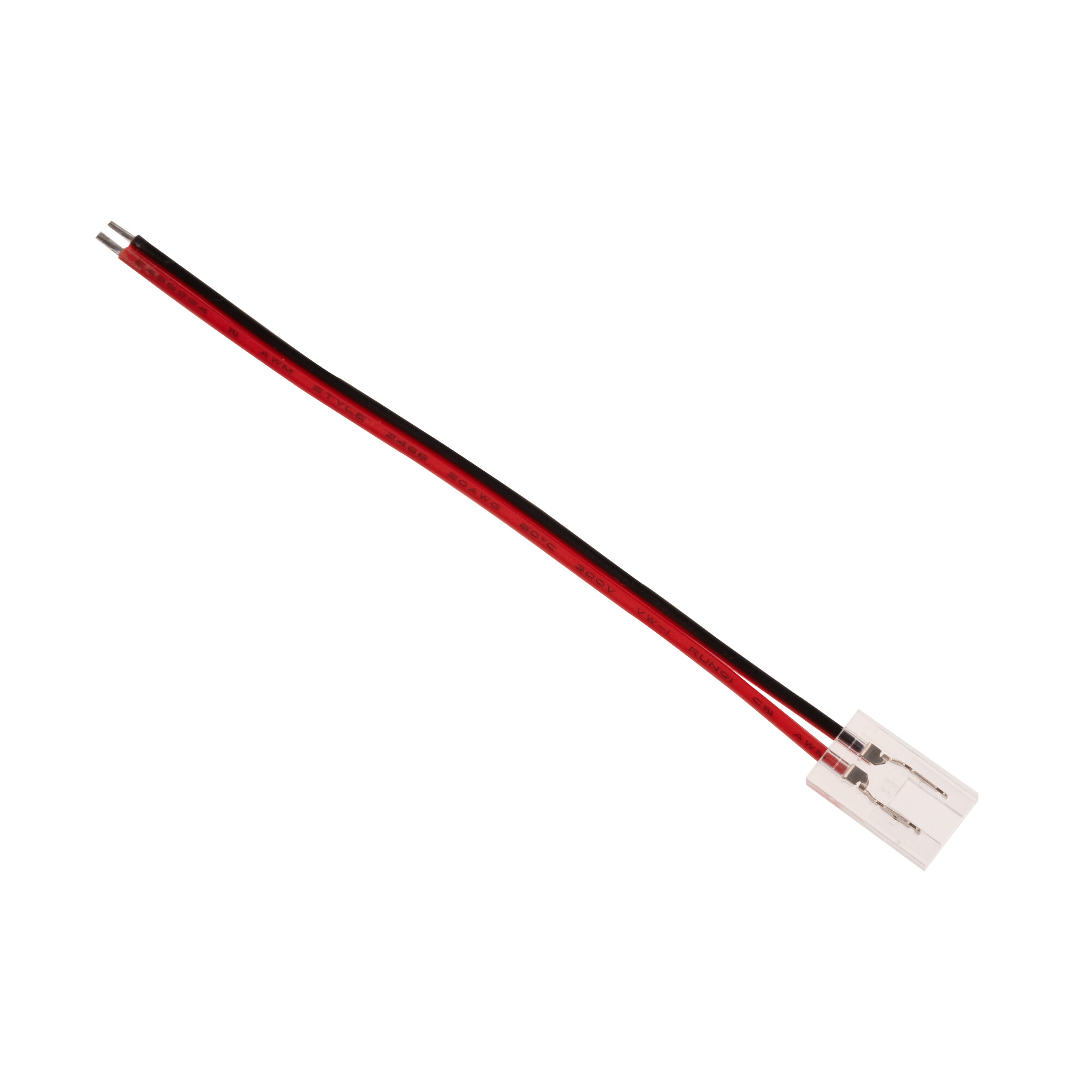 Levně COB 1barva 8mm přípojka s kabelem