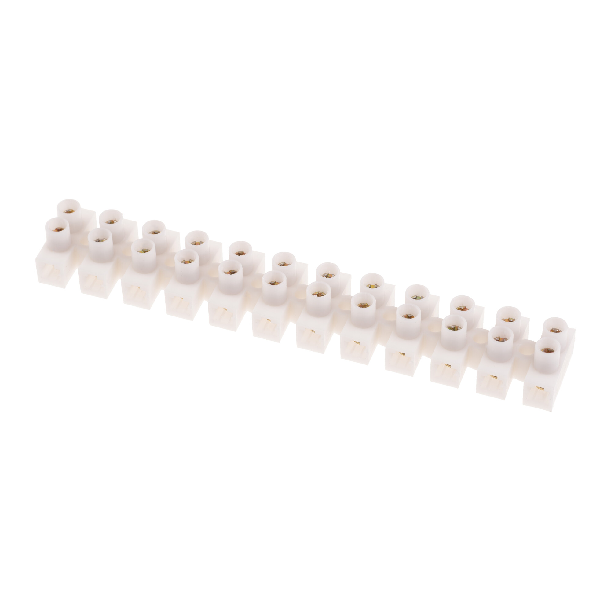 Levně Svorkovnice lámací 12x2,5mm2 bílá