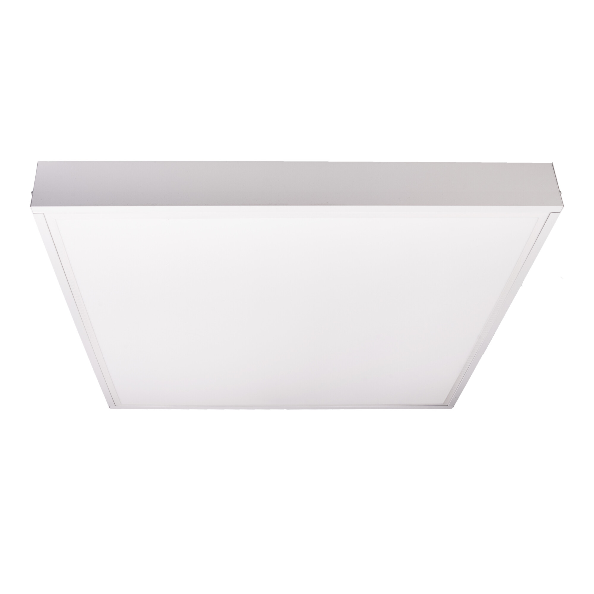 Levně Rám LED panelu 60x60cm 65mm pro přisazení bílý -