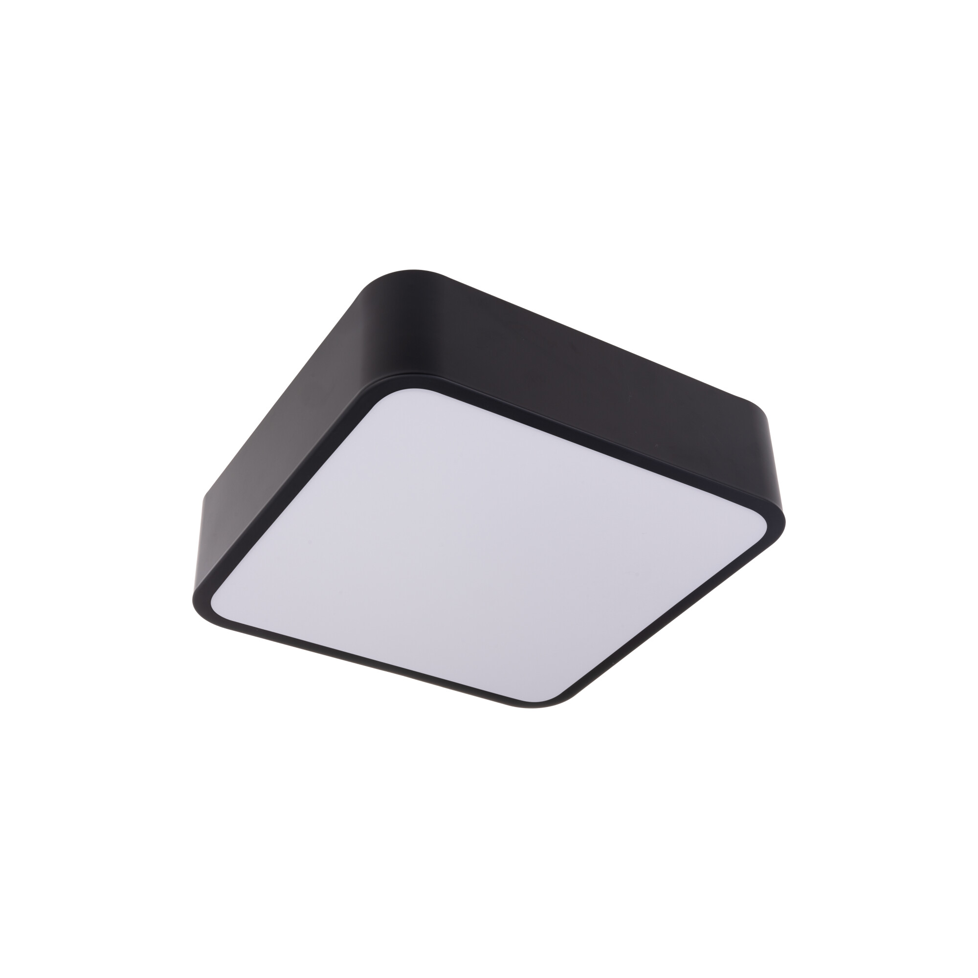 Levně LED svítidlo RENDO 36W CCT hranaté černé stropní