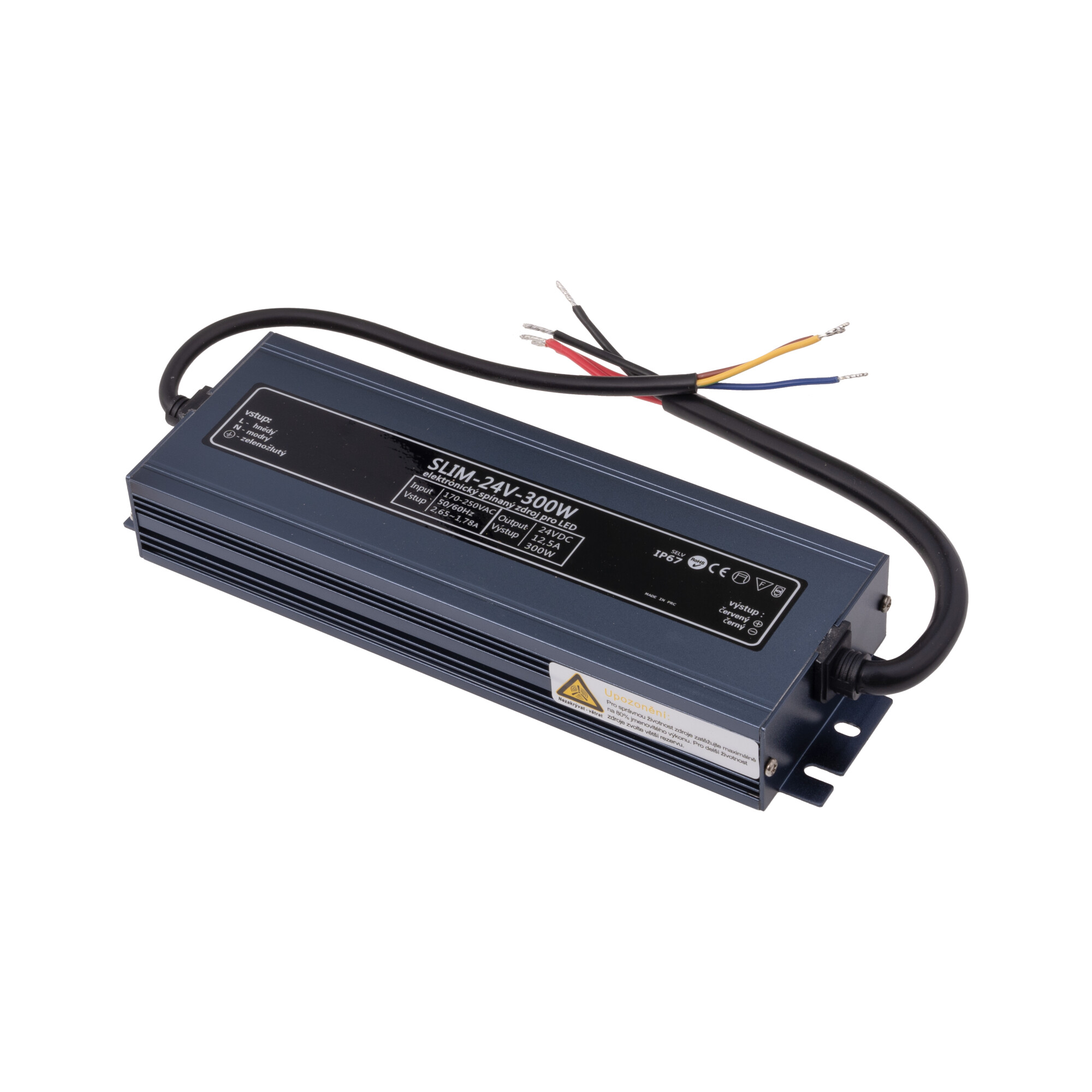 Levně LED zdroj 24V 300W SLIM-24V-300W