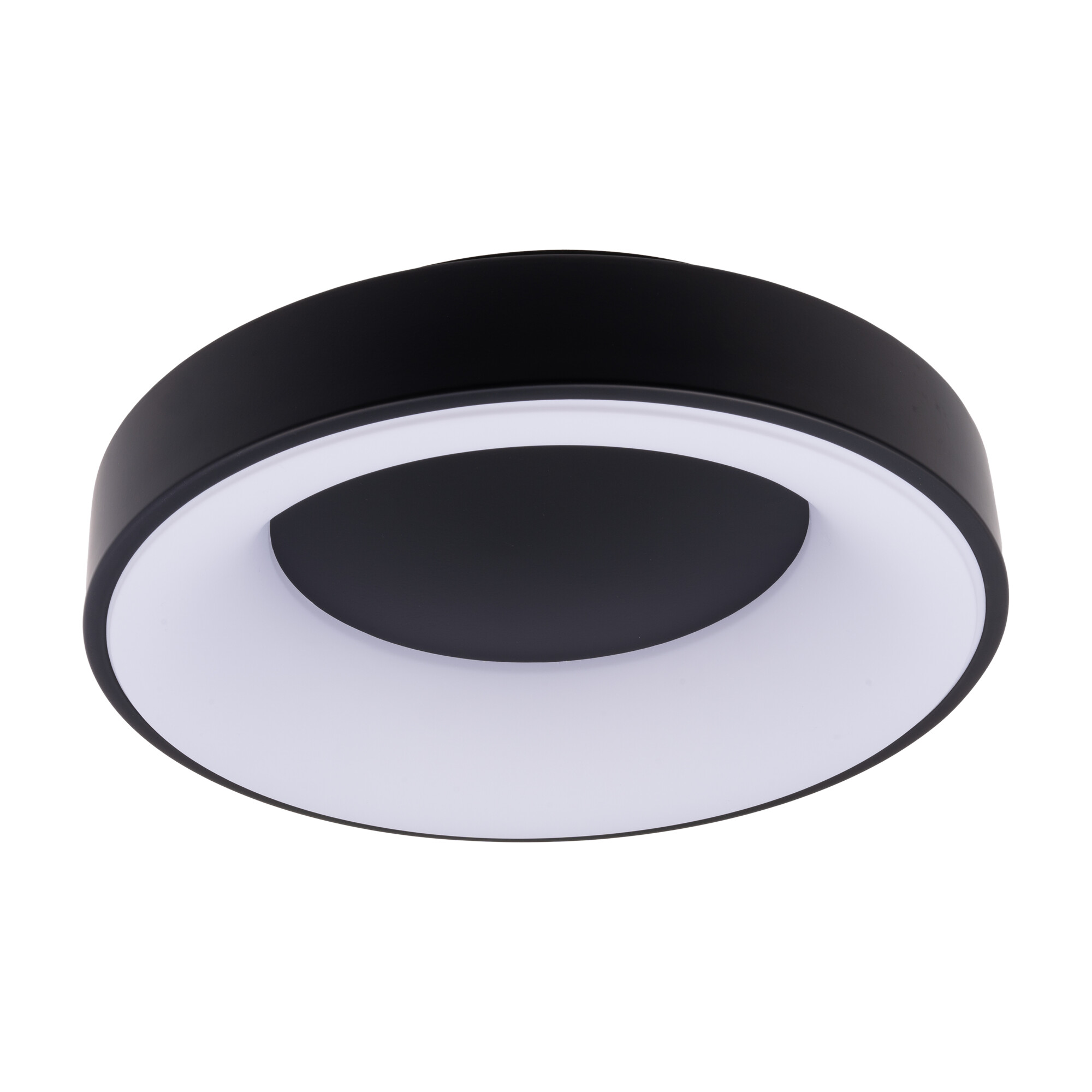 Levně LED svítidlo ZULU 60W CCT kulaté černé stropní