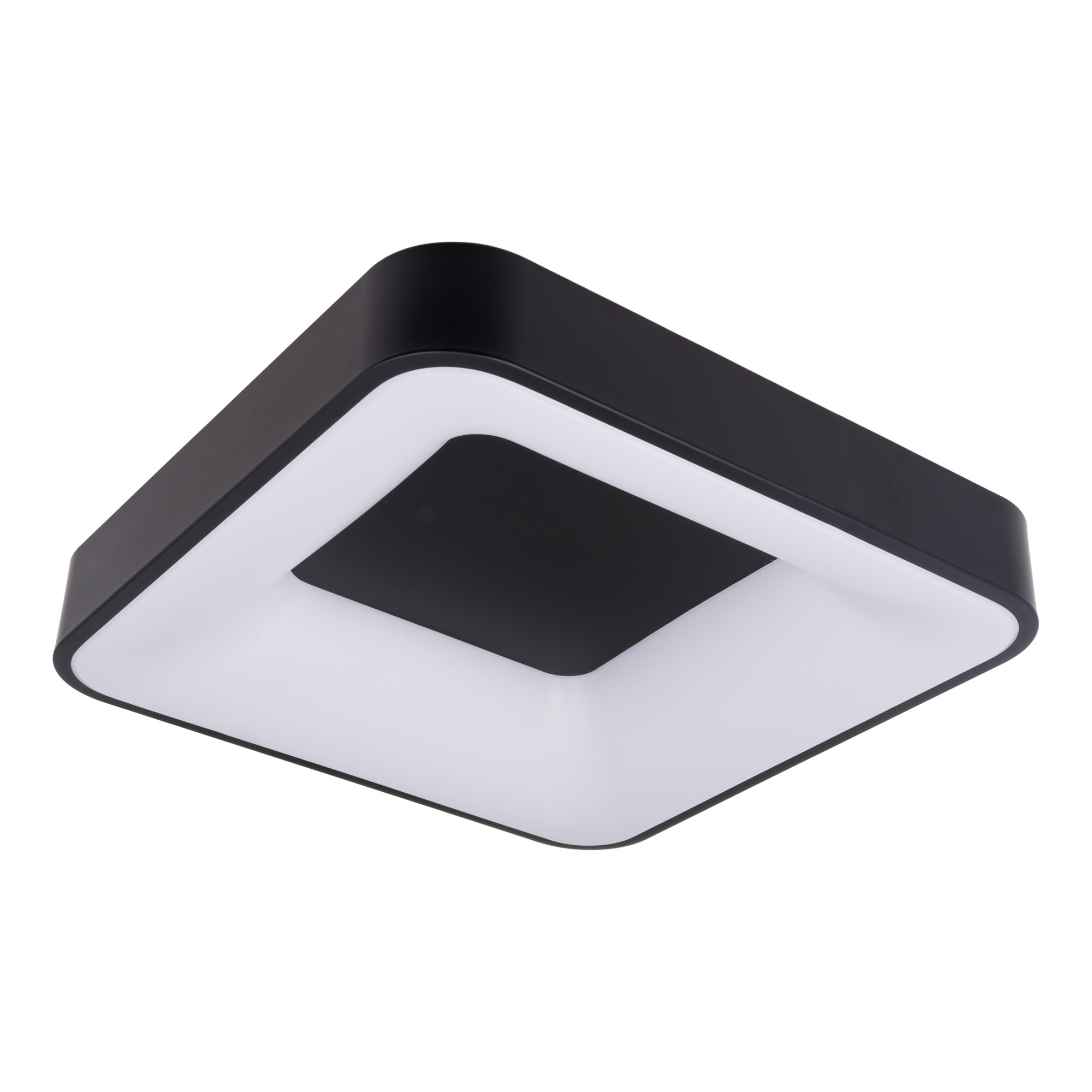 Levně LED svítidlo ZULU 60W CCT hranaté černé stropní