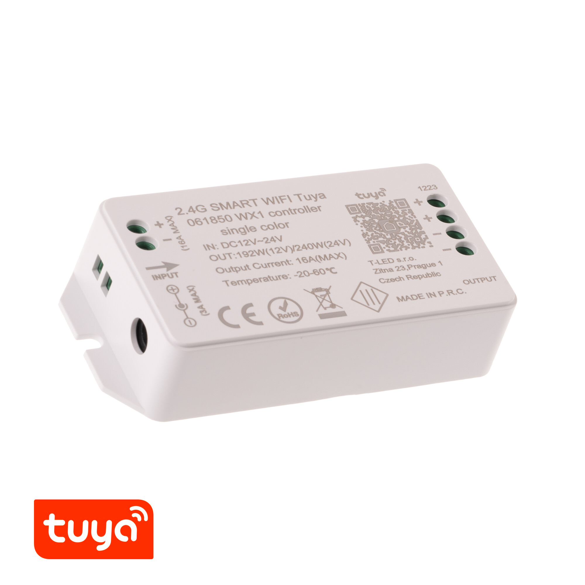 Levně SMART WIFI Tuya ovladač WX1 jednobarevný
