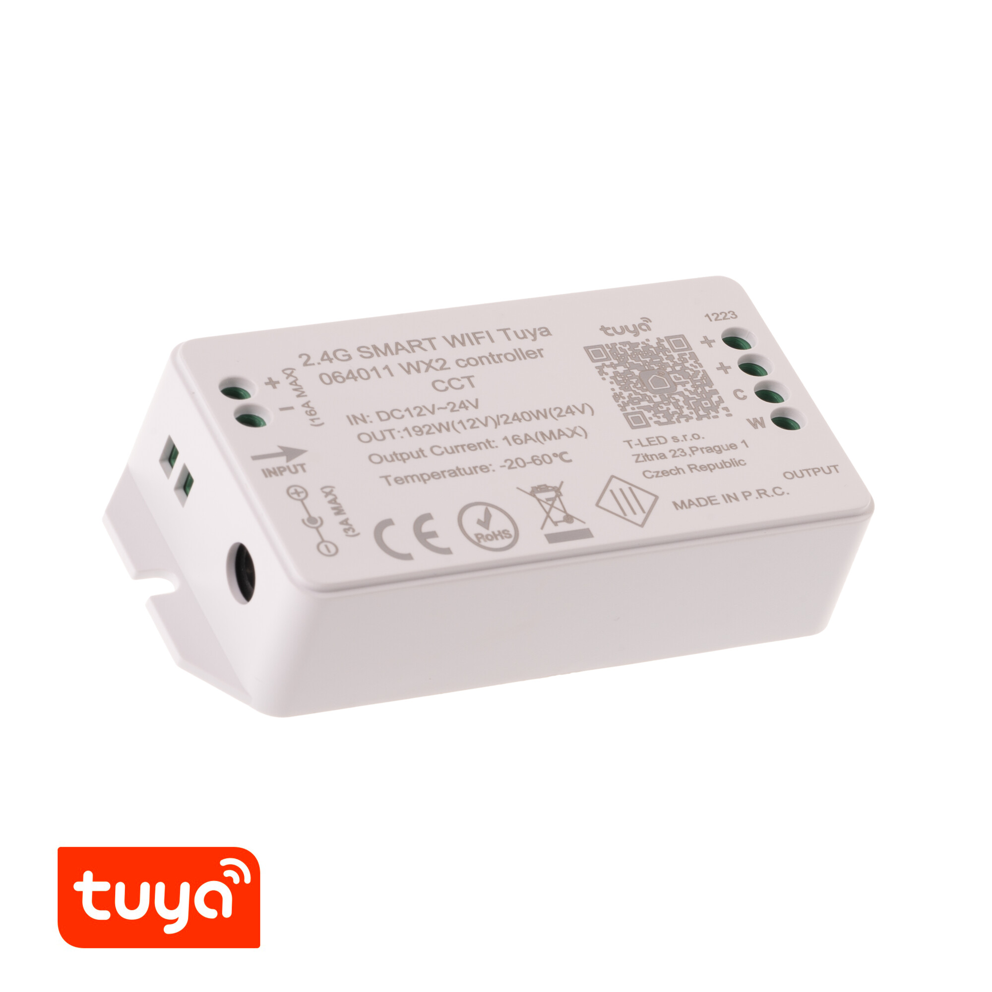 Levně SMART WIFI Tuya ovladač WX2 CCT
