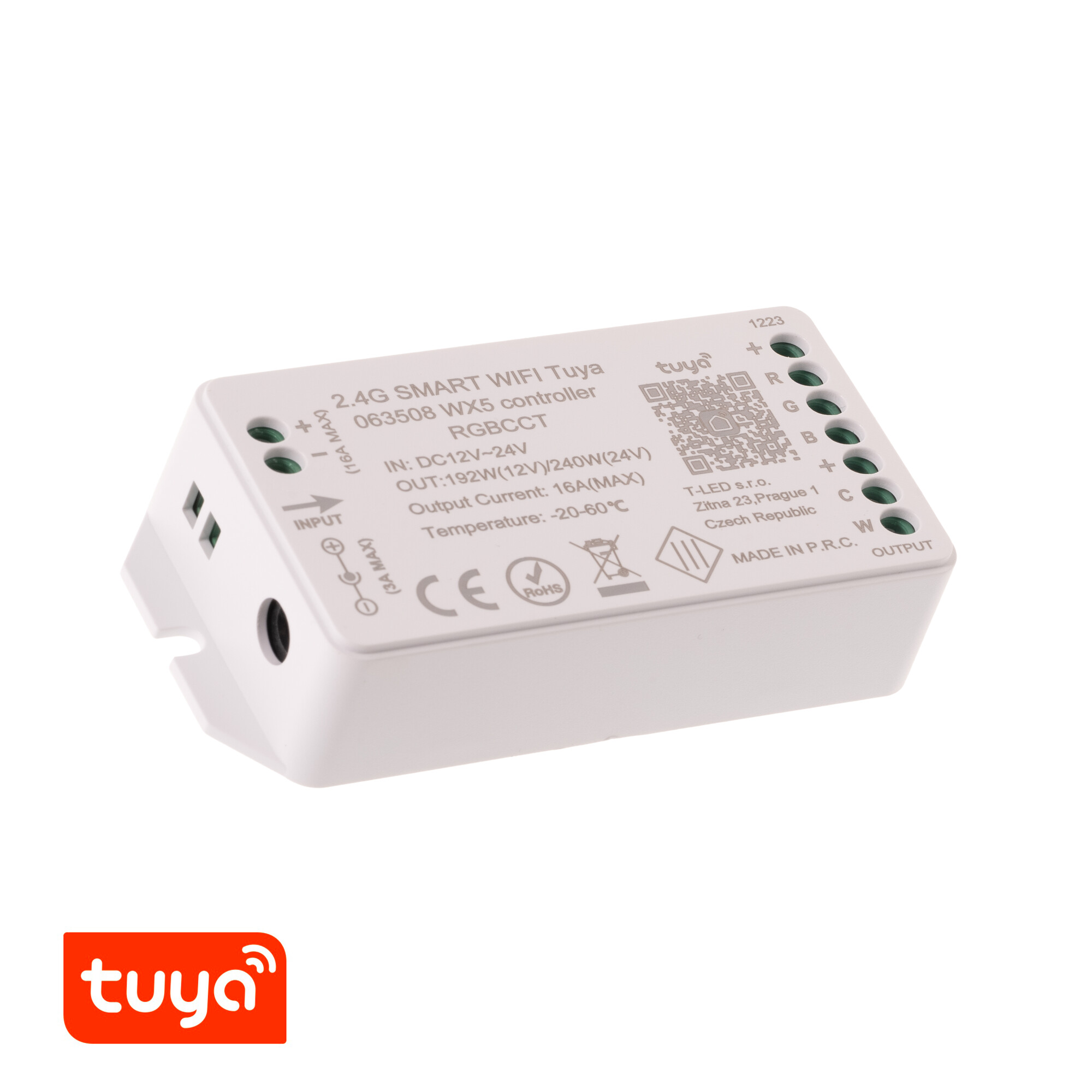 Levně SMART WIFI Tuya ovladač WX5 RGBCCT
