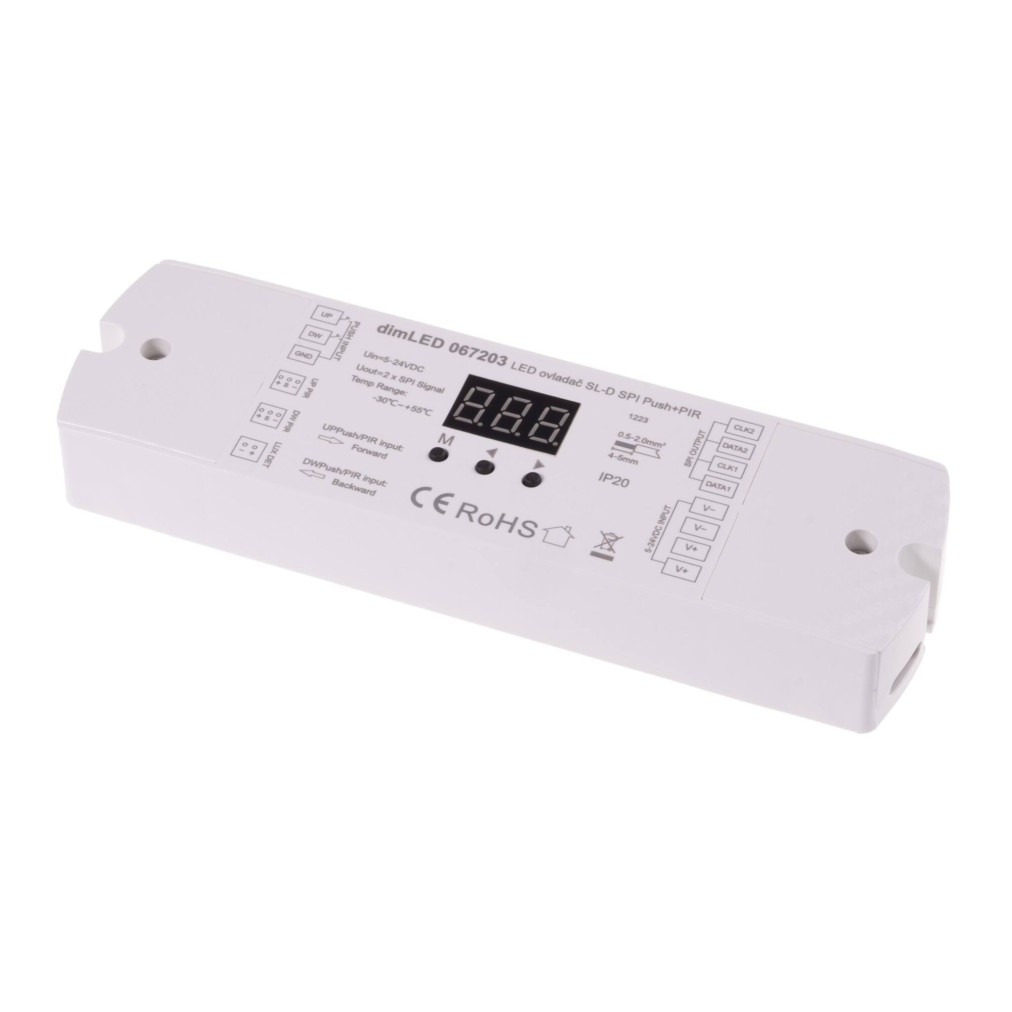 Levně dimLED ovladač SL-D SPI pro digitální pásky