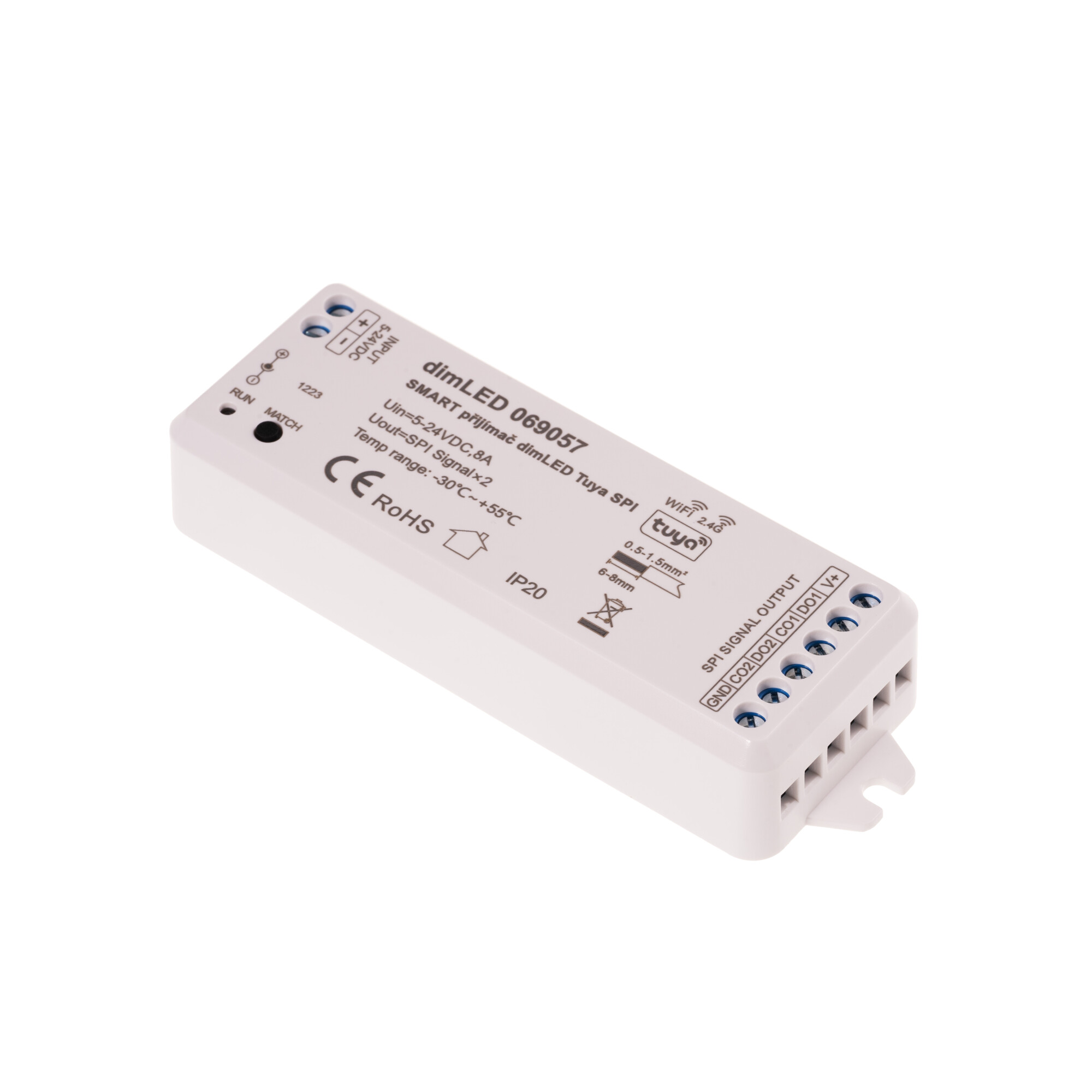Levně SMART přijímač dimLED Tuya SPI