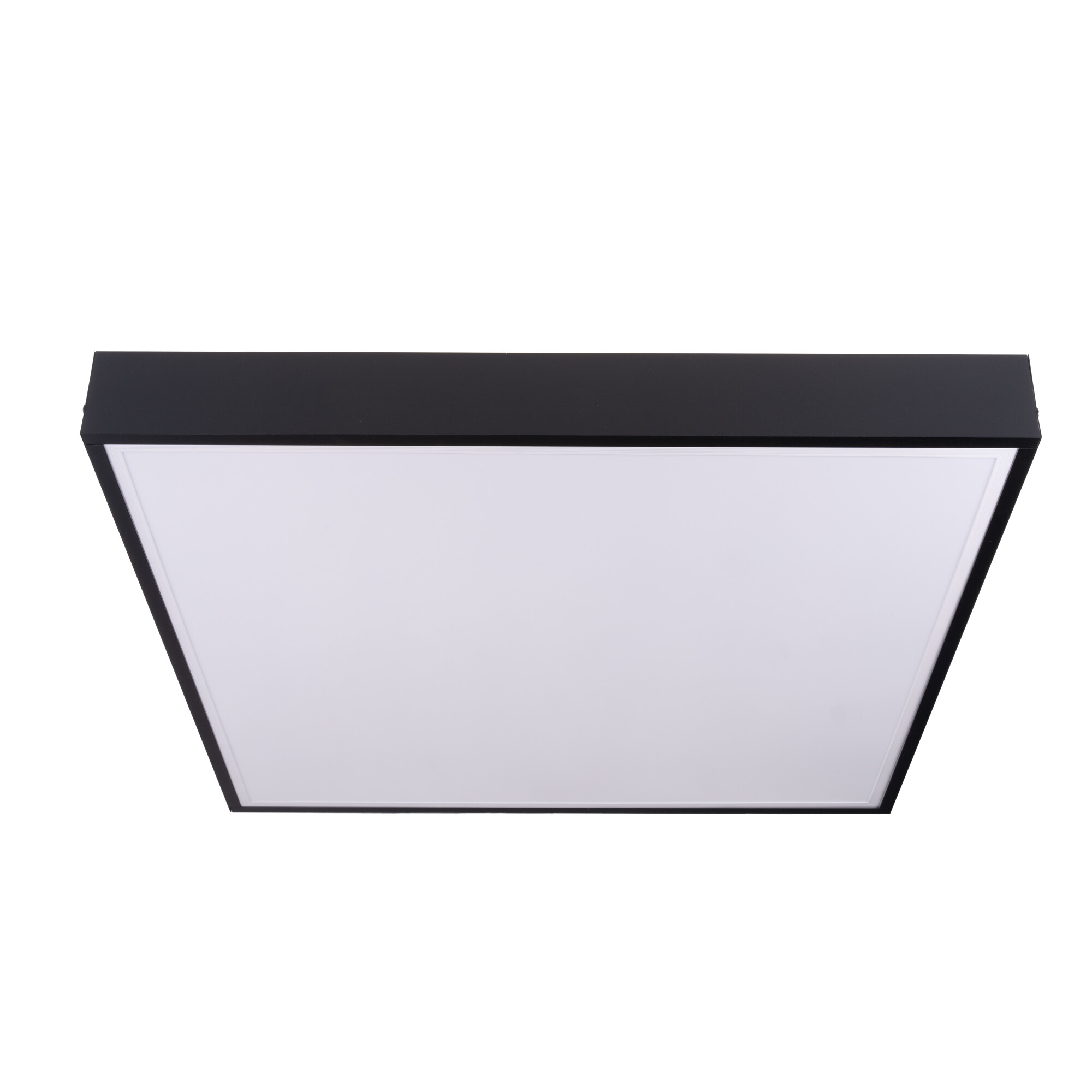 Levně Rám LED panelu 60x60cm 65mm pro přisazení černý -