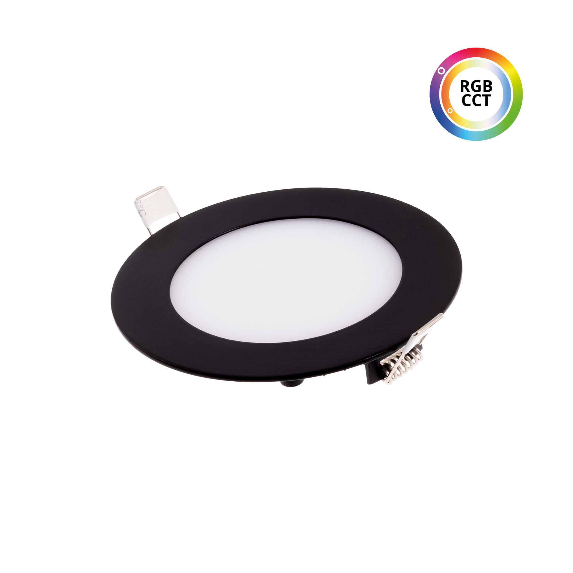 Levně LED panel 24V 9W RGBCCT 24KB9 kulatý - RGBCCT