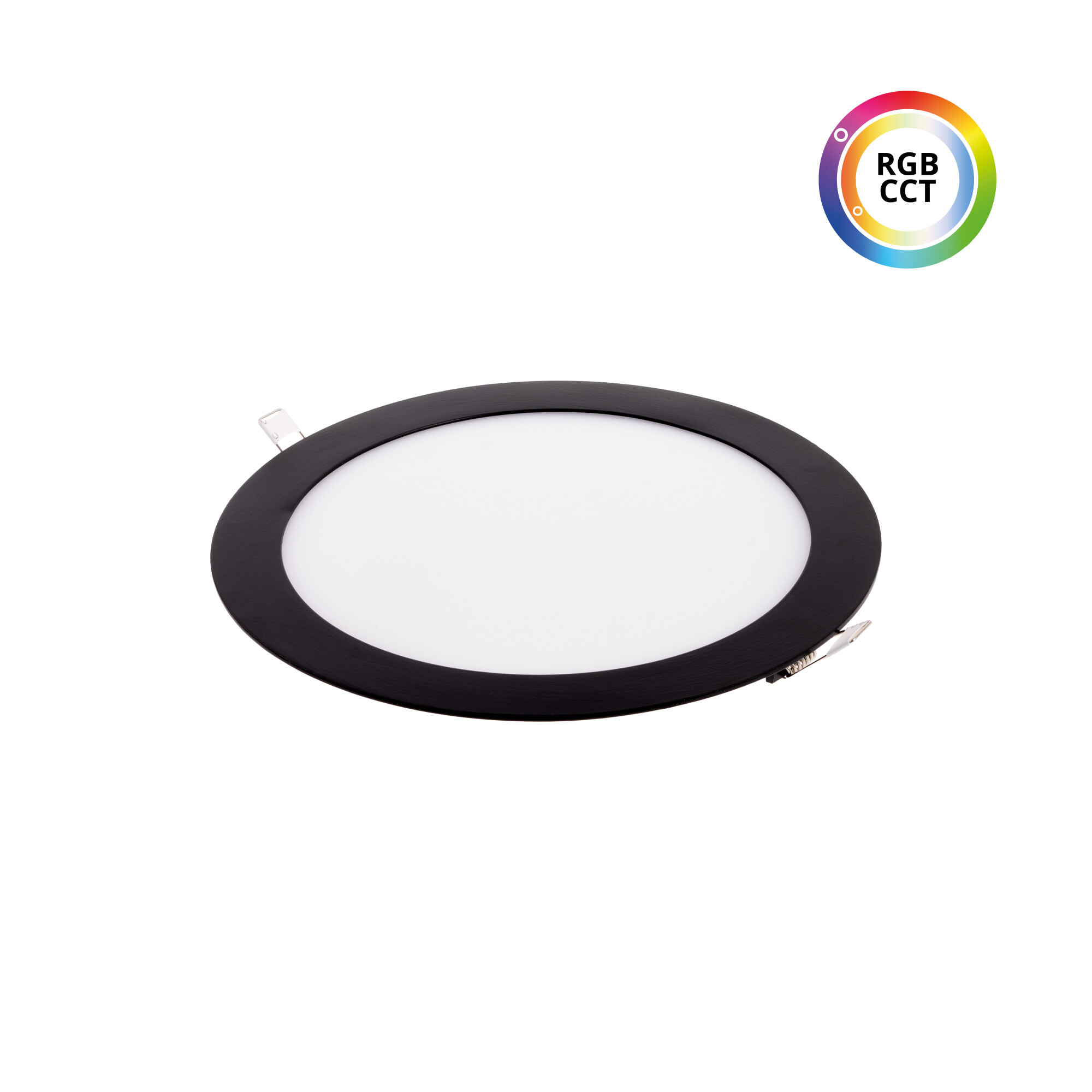Levně LED panel 24V 18W RGBCCT 24KB18 kulatý - RGBCCT