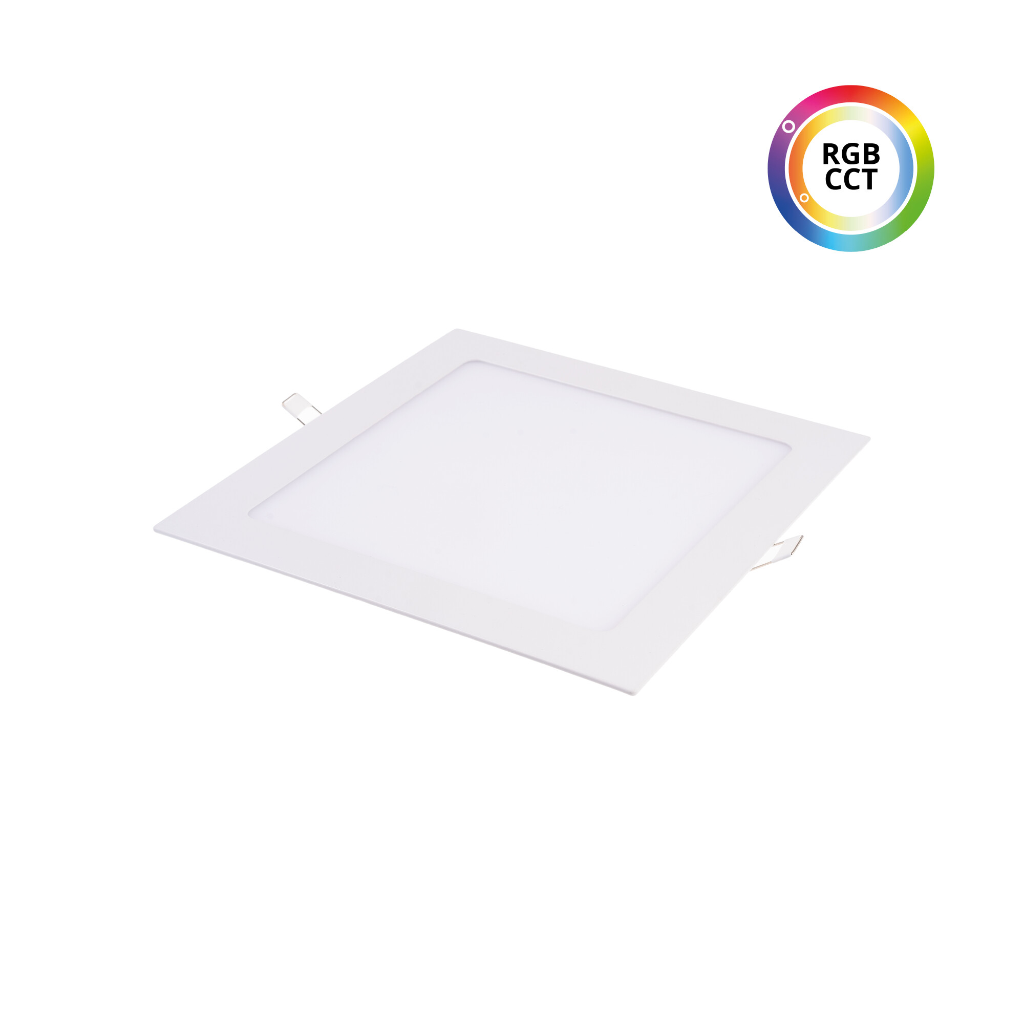 Levně LED panel 24V 18W RGBCCT 24HW18 čtverec - RGBCCT