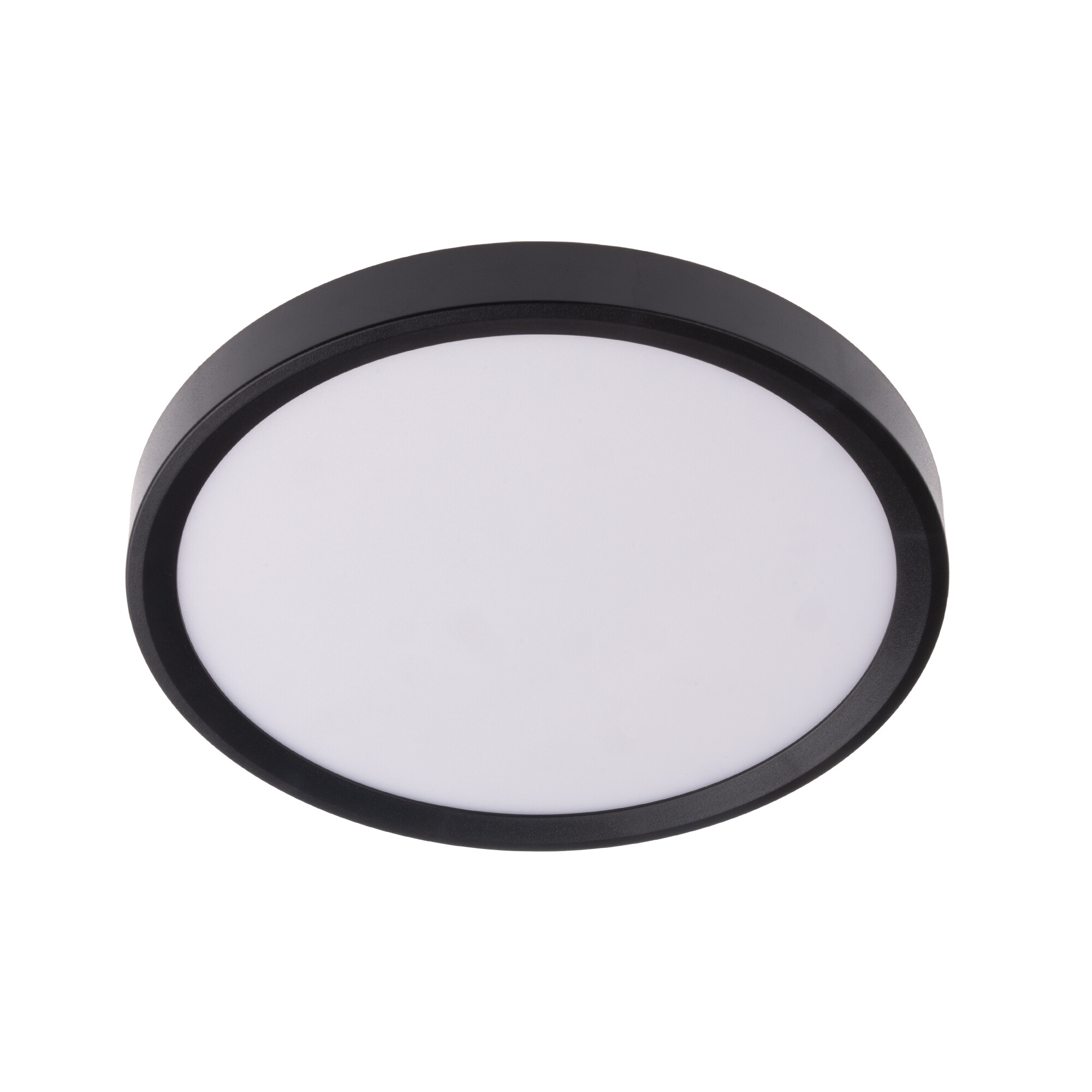 Levně LED panel PANKA 40W CCT černé kulaté stropní