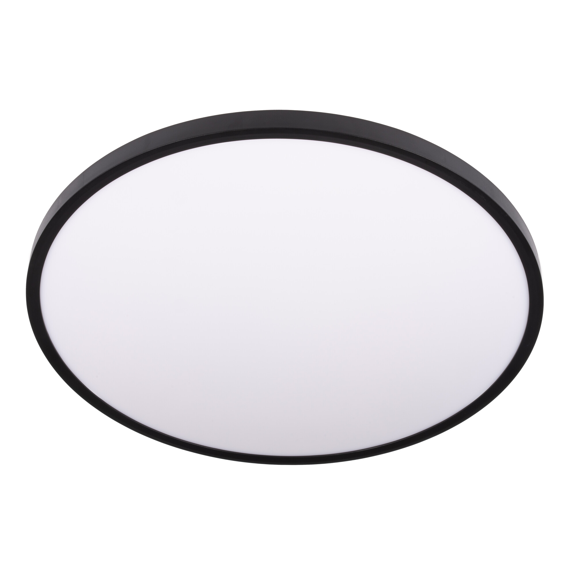 Levně LED panel PANKA 50W CCT černé kulaté stropní