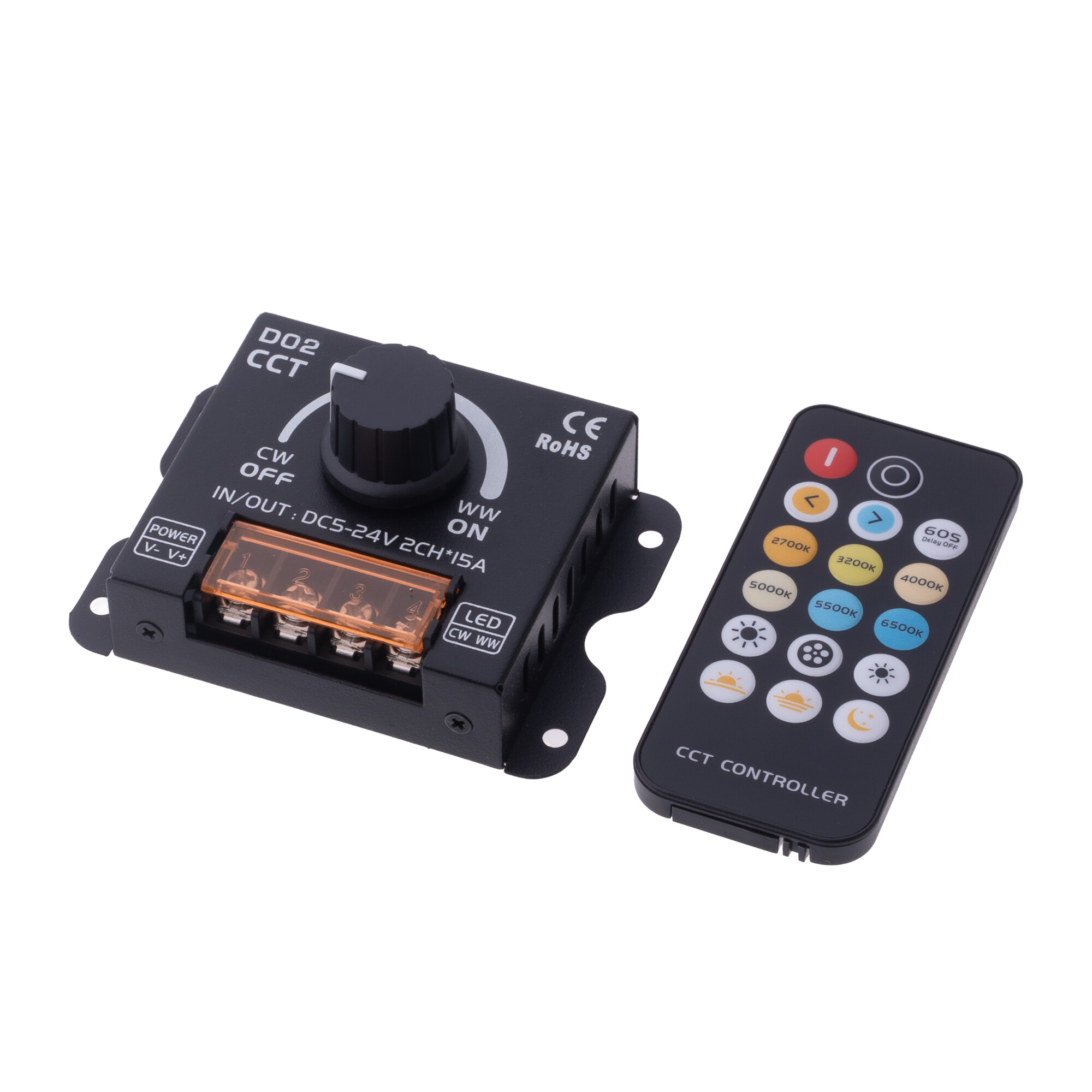 Levně LED ovladač stmívač RFM CCT 30A