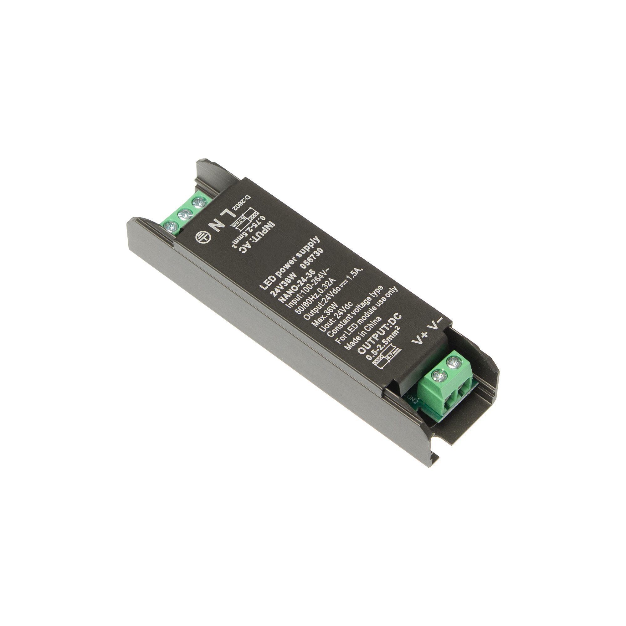 Levně LED zdroj 24V 36W zdroj NANO-24-36