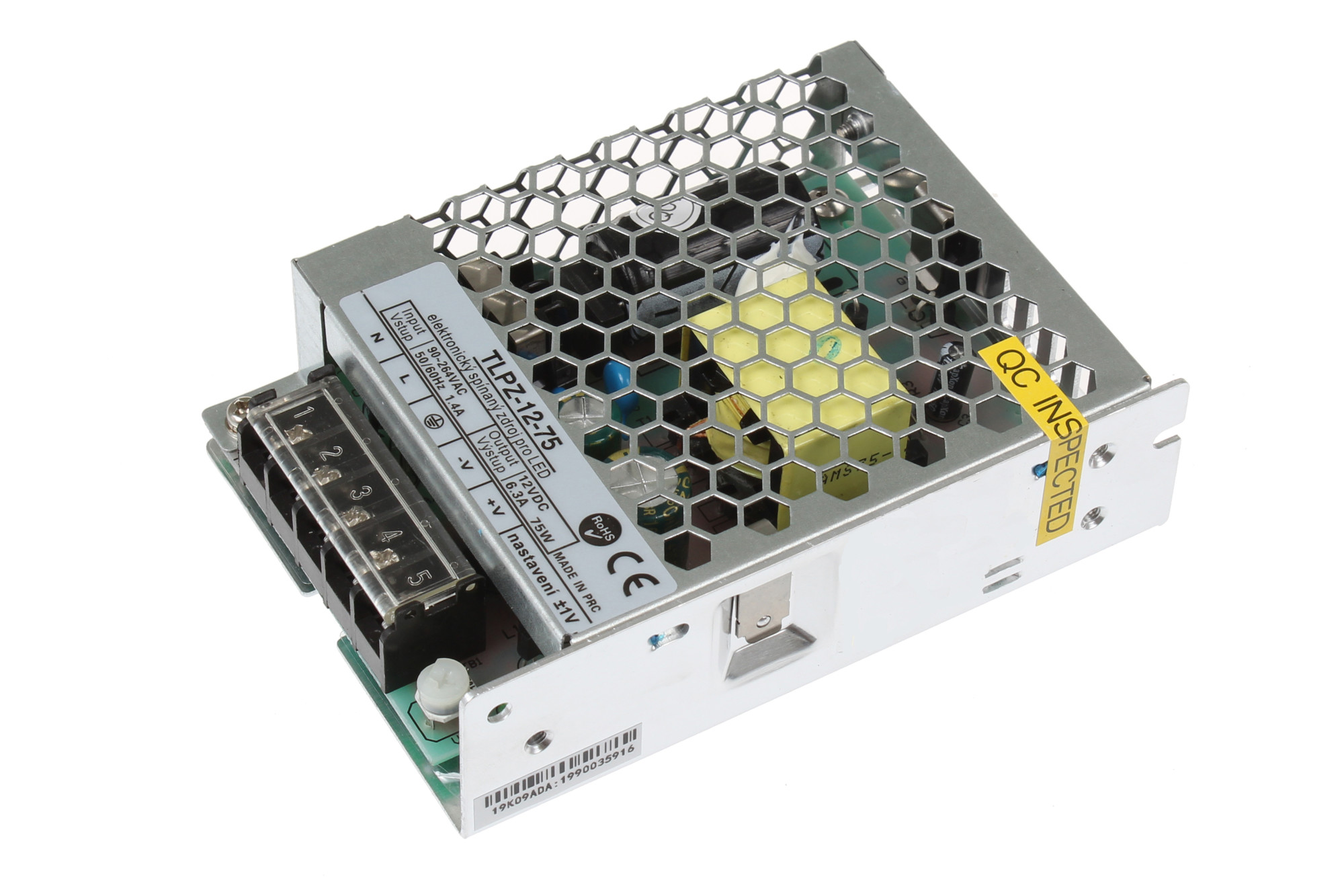 Levně LED zdroj 12V 75W vnitřní TLPZ-12-75