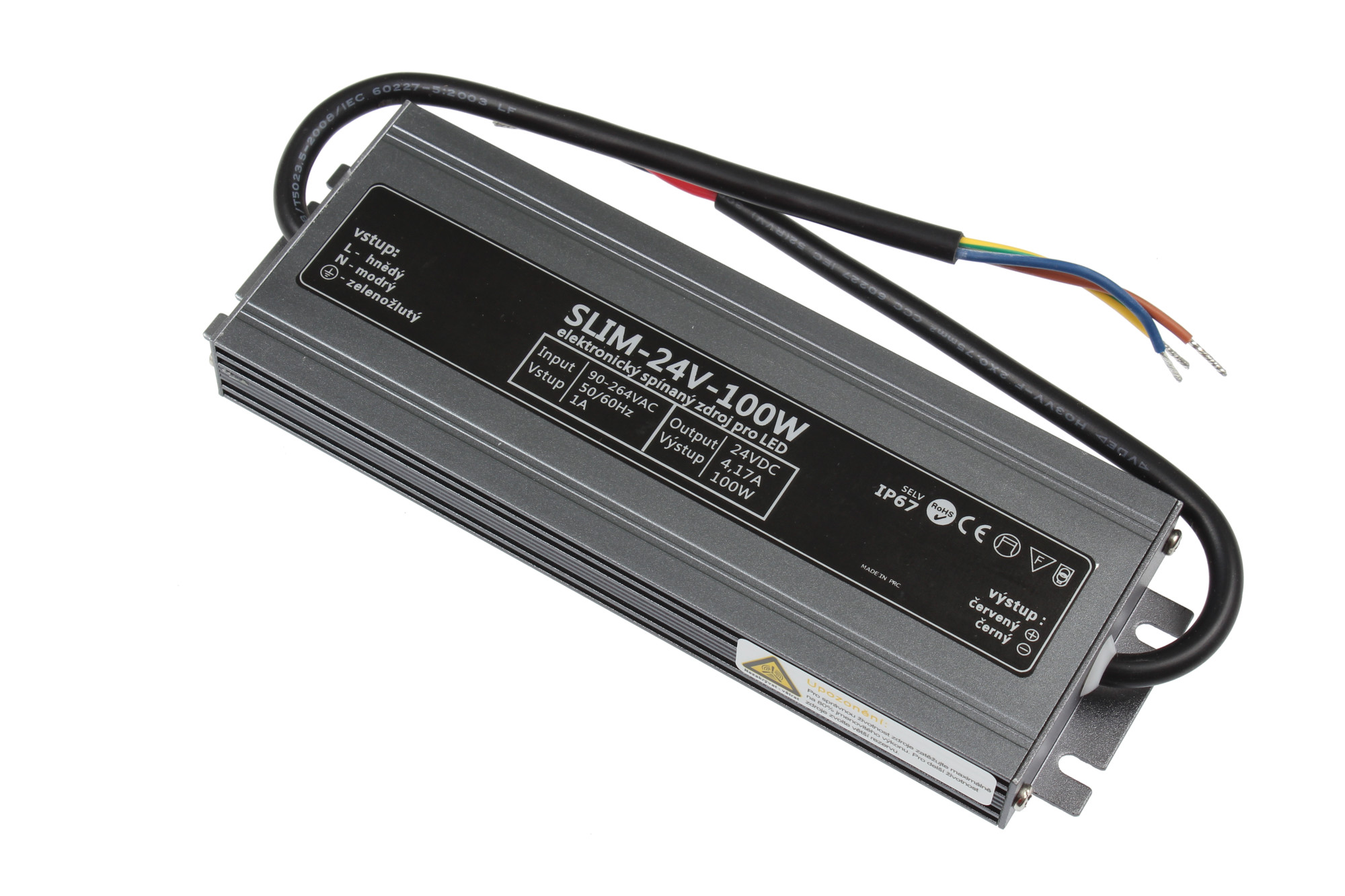 Levně LED zdroj 24V 100W SLIM-24V-100W