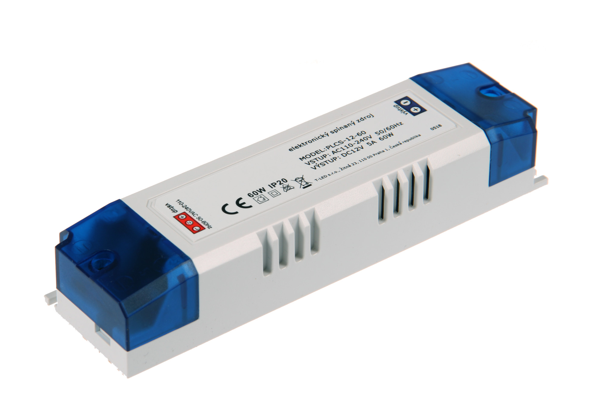 Levně LED zdroj PLCS 12V 60W vnitřní