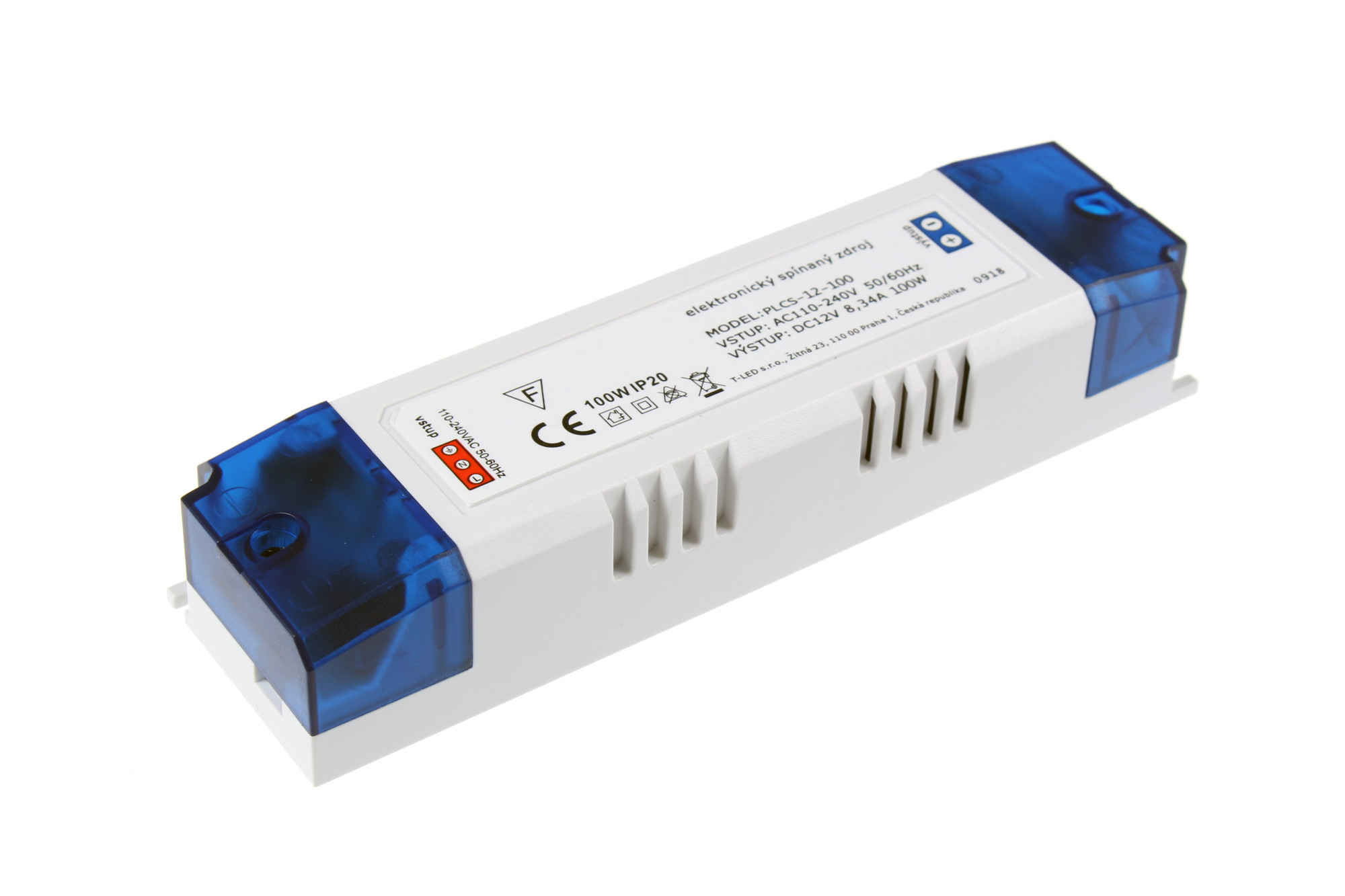 Levně LED zdroj PLCS 12V 100W vnitřní