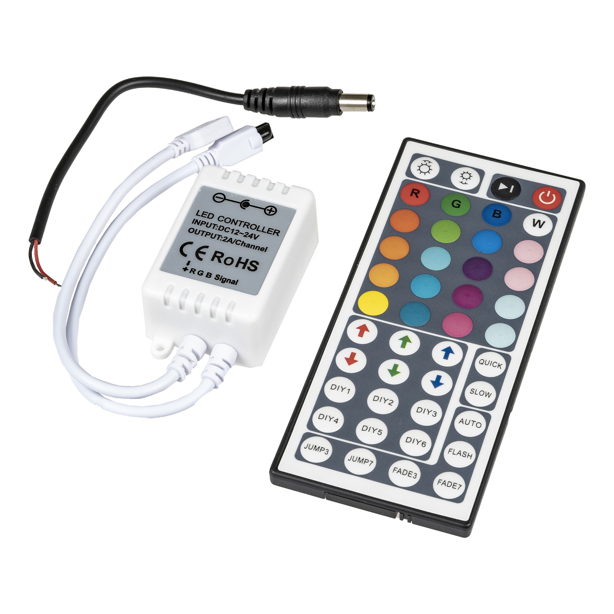Levně LED ovladač RGB-IR44B