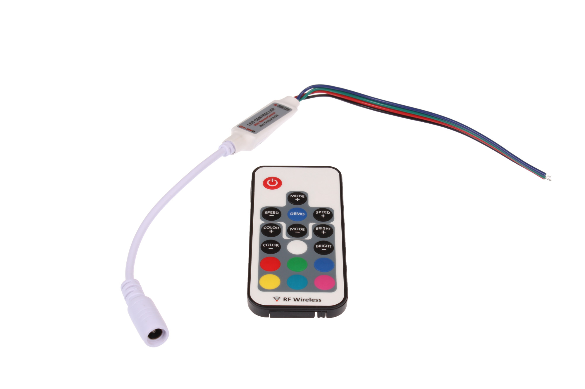 Levně LED ovladač RF RGB 17B