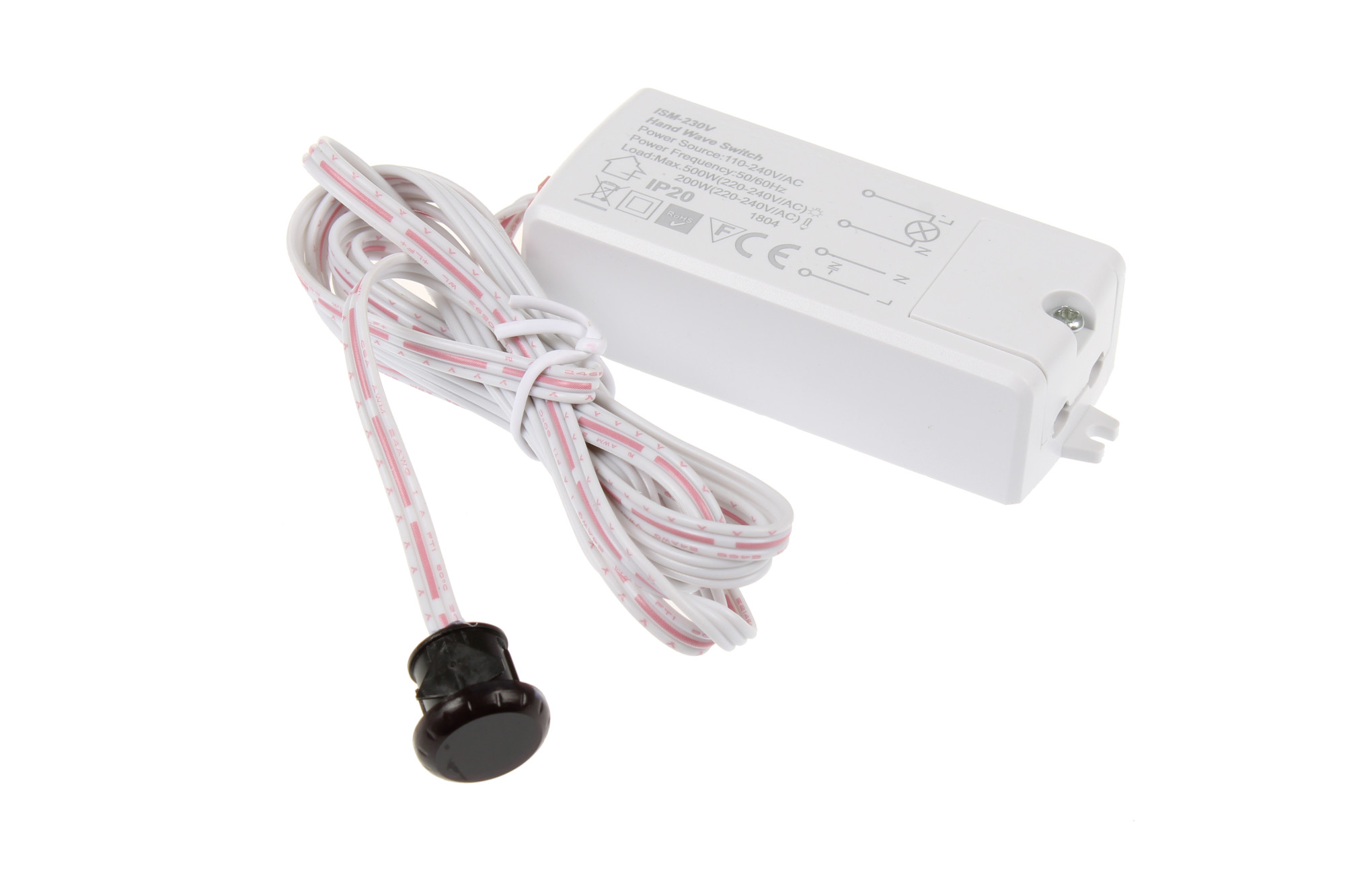 Levně Spínač mávnutím ISM-230V bezdotykový pro LED
