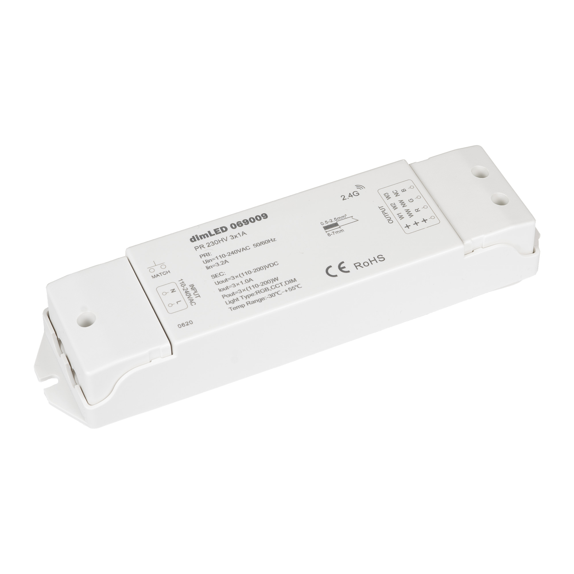Levně Přijímač dimLED PR 230HV