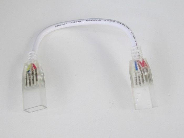 Levně Spojka LED RGB pásku na 230V -
