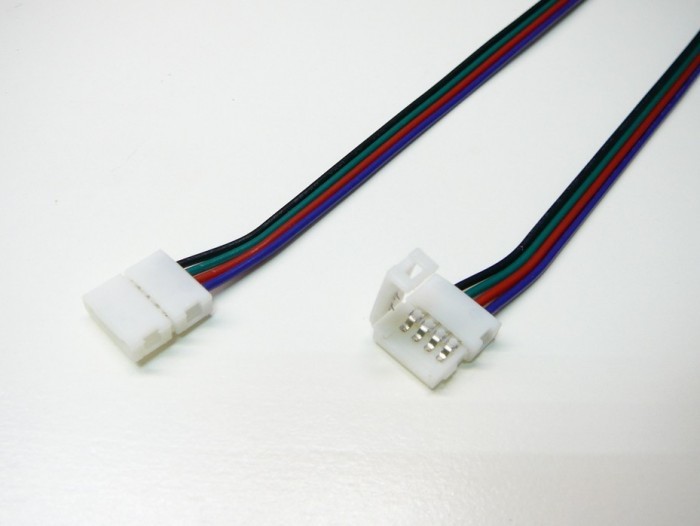 Levně RGB přípojka click pro LED pásek s kabelem