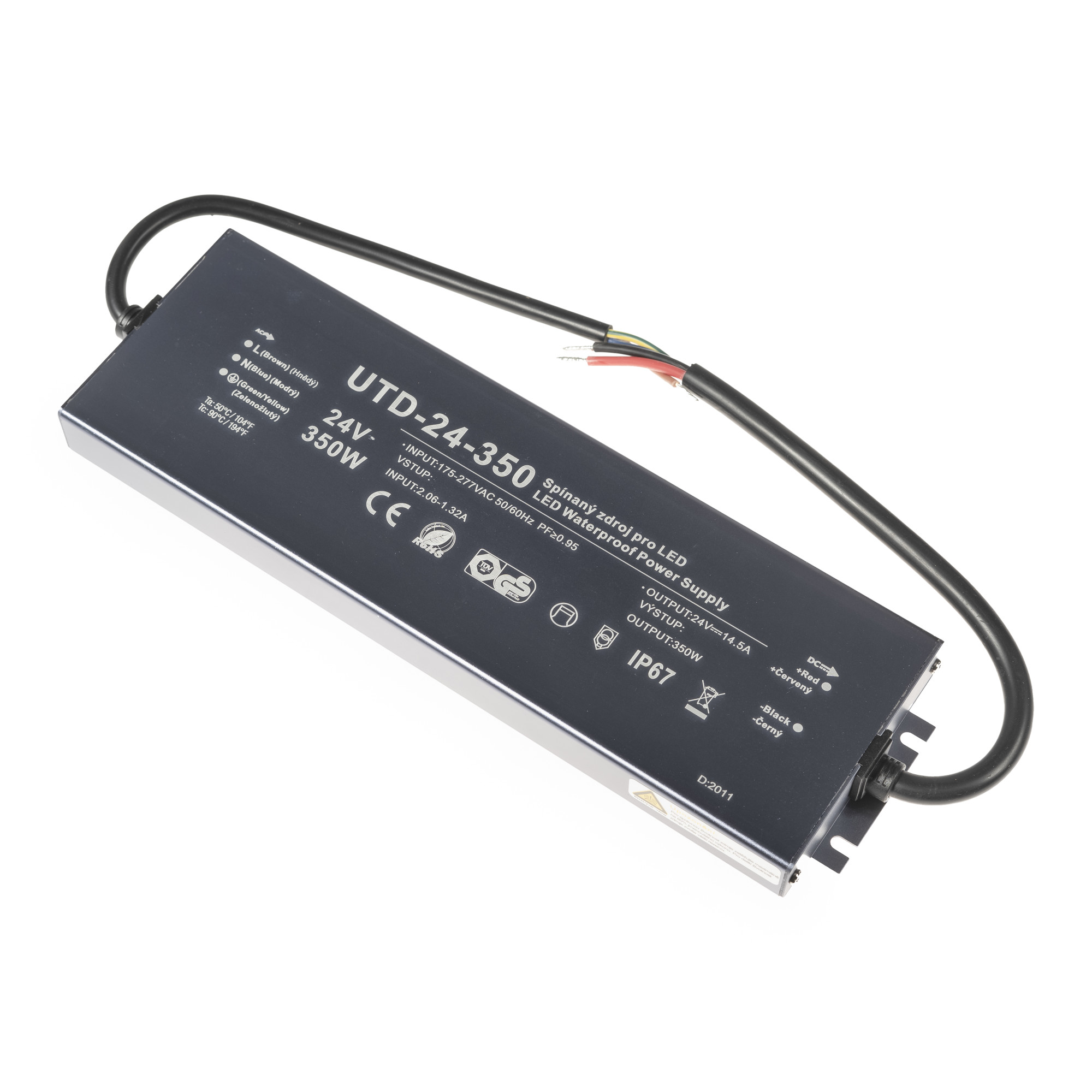 Levně LED zdroj 24V 350W UTD-24-350 Záruka 5 let