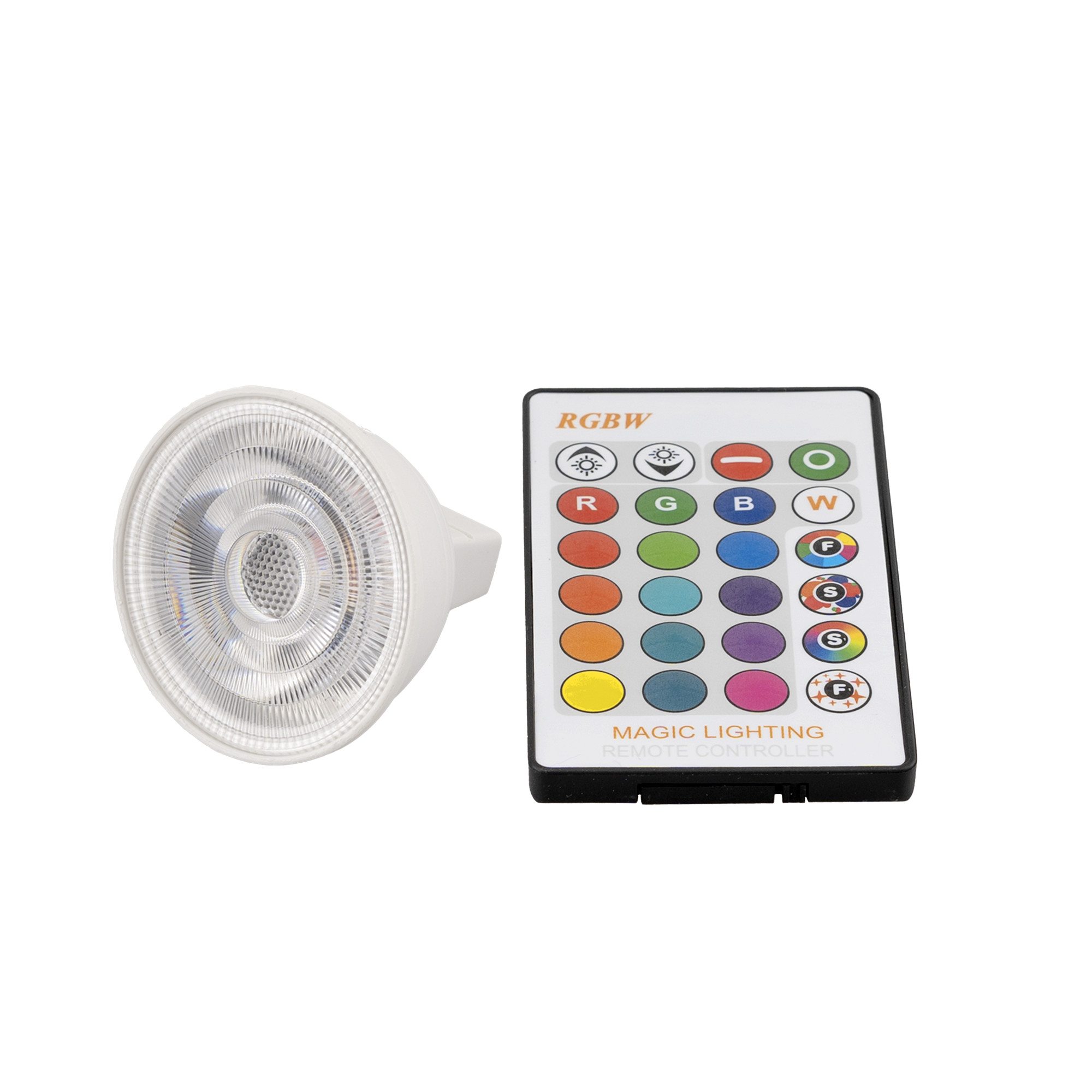 Levně LED žárovka RGBW MR16 3W 60°