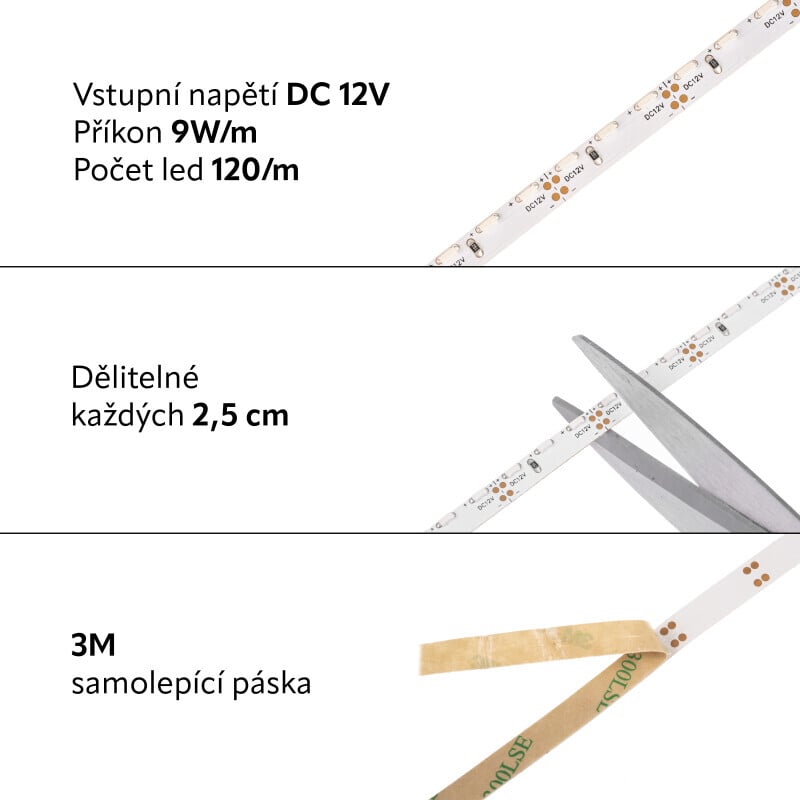 LED pásek stranový 12SIDE 1209