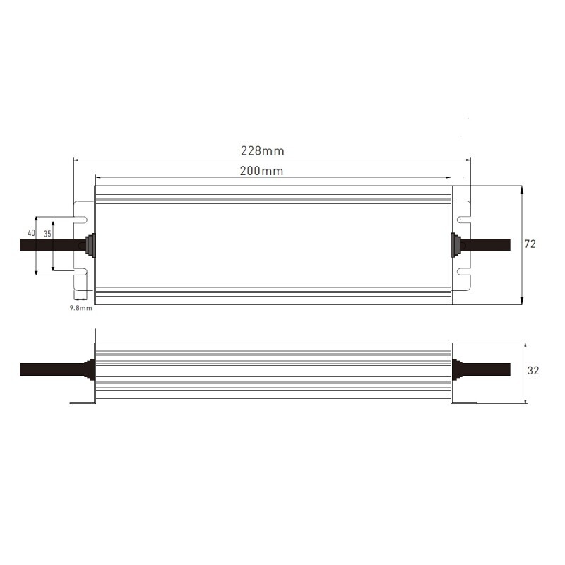 LED zdroj 12V 250W SLIM-12V-250W