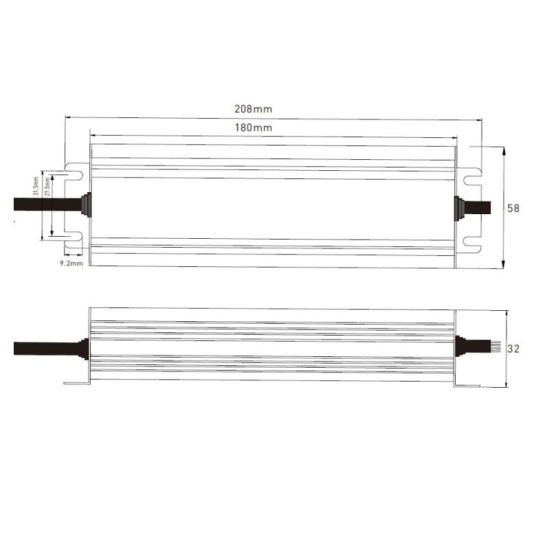 LED zdroj 24V 150W SLIM-24V-150W