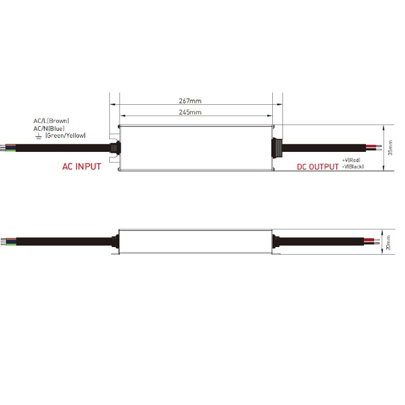 LED zdroj 12V 100W LONG-12-100