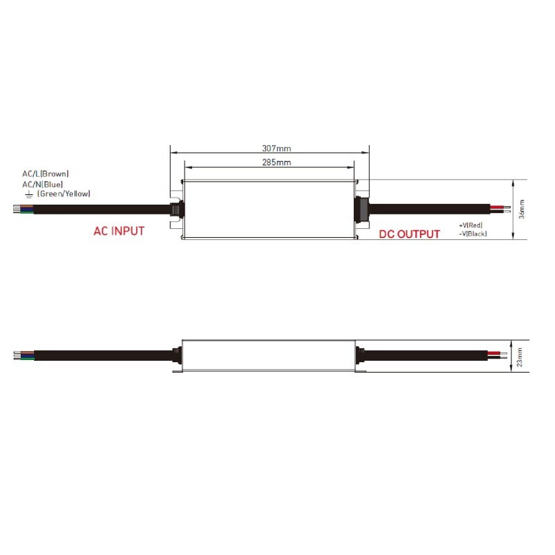 LED zdroj 24V 200W LONG-24-200