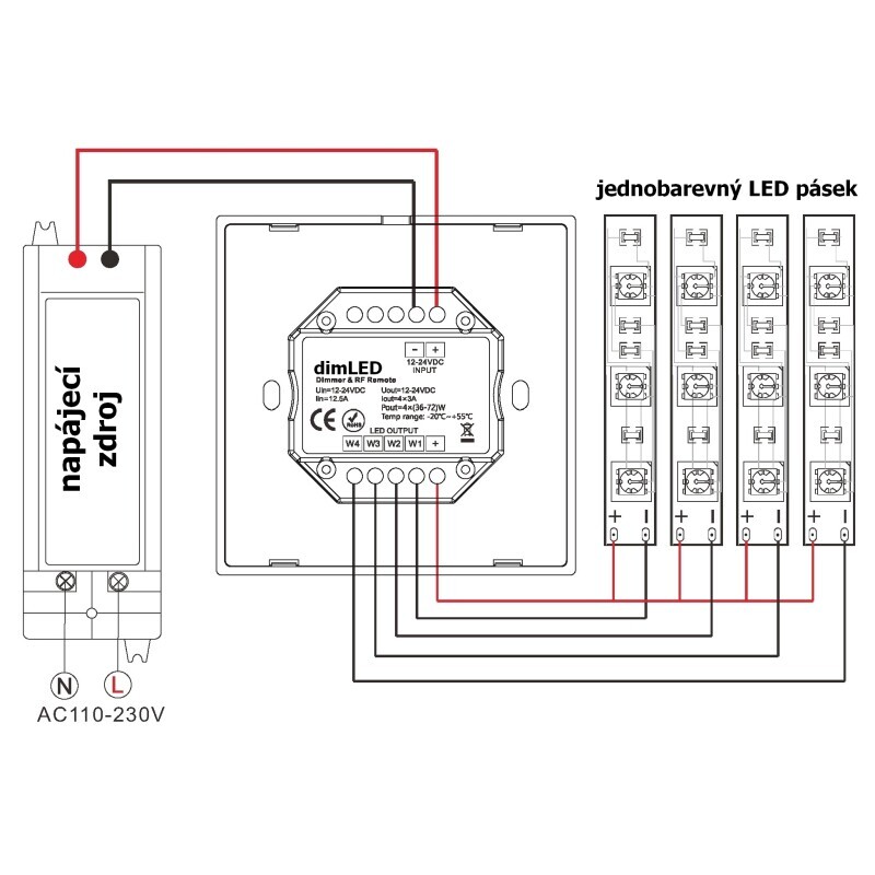 Ovladač dimLED OV DUPLEX 1K