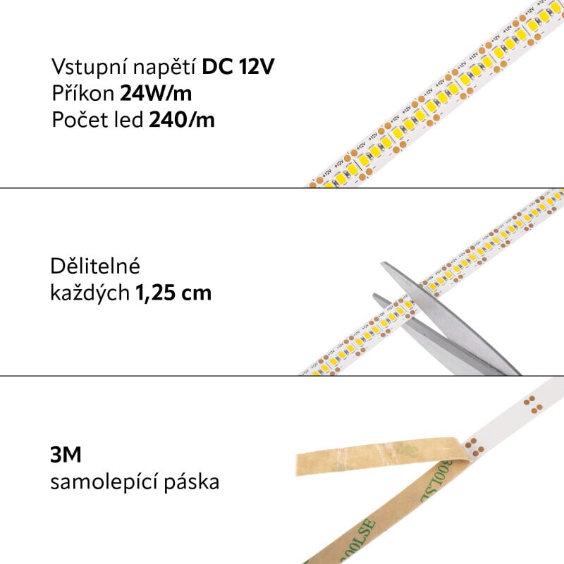 LED pásek 12LINE24024