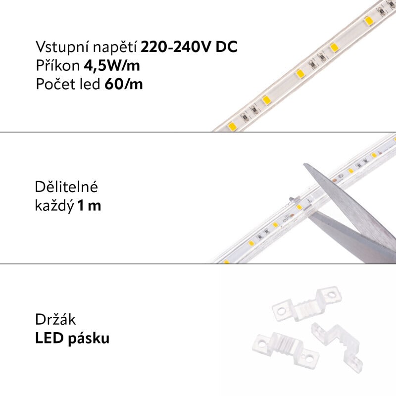 LED pásek 230V3 230V