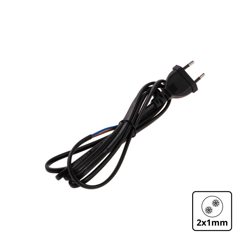 Flexo šňůra 2m 2x1mm2