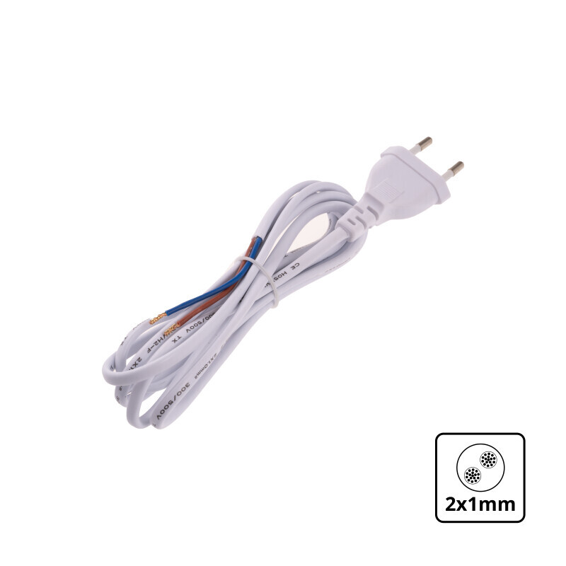 Flexo šňůra 2m 2x1mm2