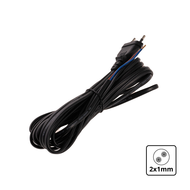 Flexo šňůra 5m 2x1mm2