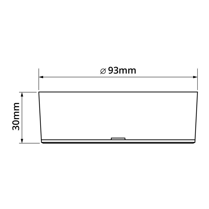 LED svítidlo ISDA 7W černé